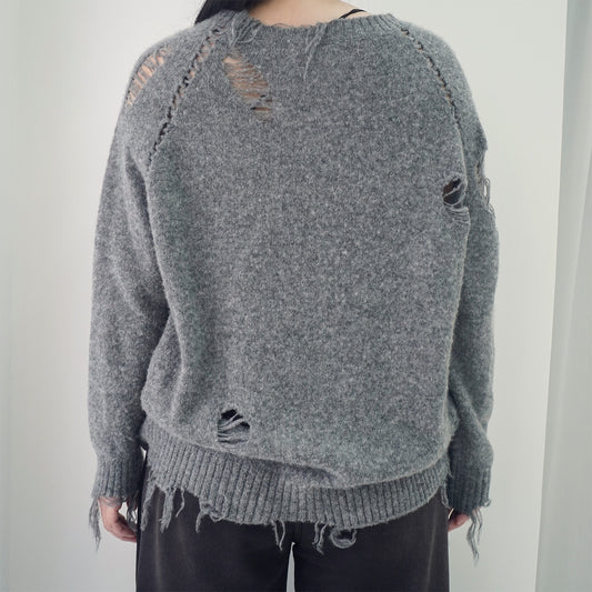 Cashmere Damage sweater