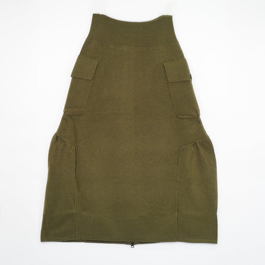 Cashmere Cargo Skirt