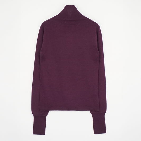 Silk Cashmere Turtle Neck