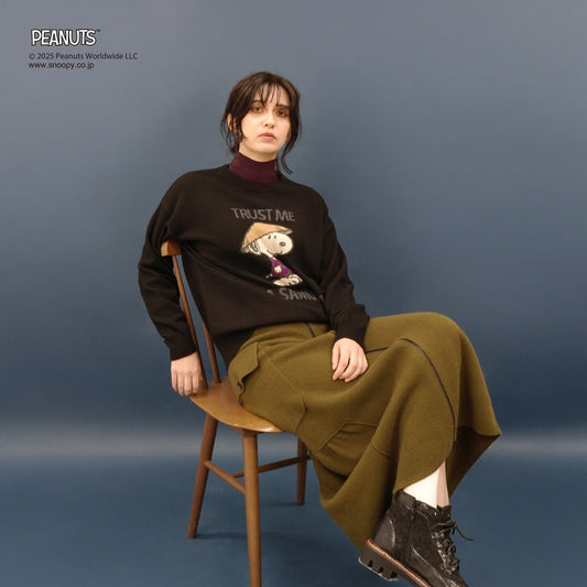 【PEANUTS × CASHYAGE】サムライスヌーピーセーター