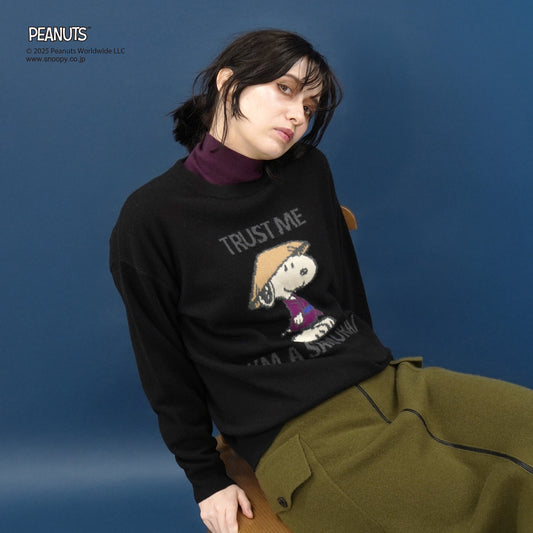 【PEANUTS × CASHYAGE】サムライスヌーピーセーター
