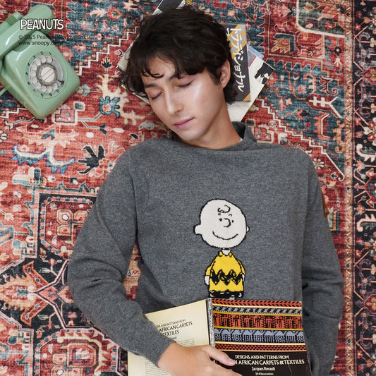 【PEANUTS × CASHYAGE】CHARLLE BROWNセーター
