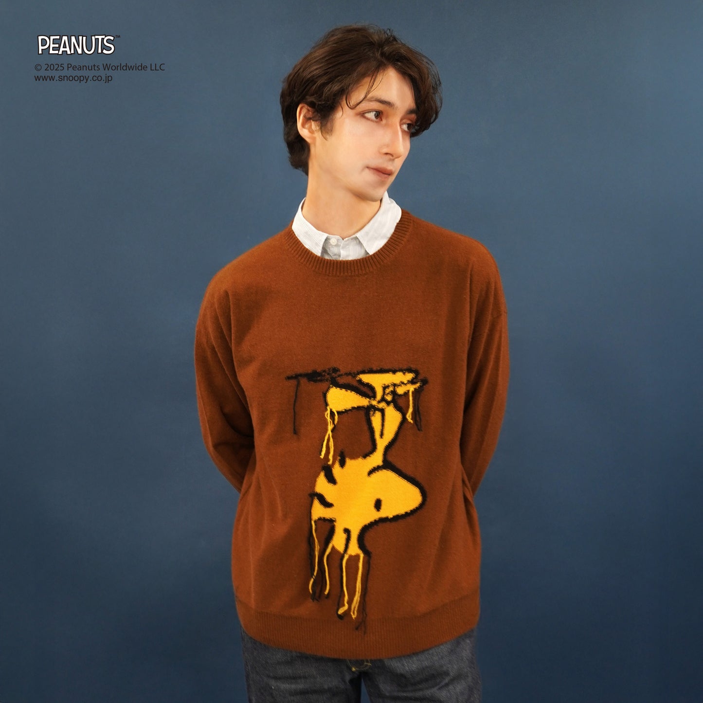 【PEANUTS × CASHYAGE】WOODSTOCKセーター