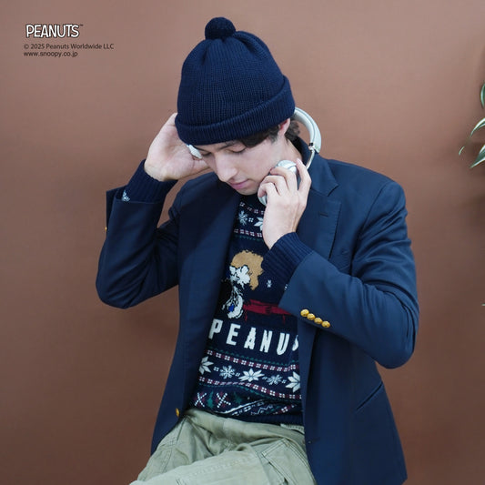 【PEANUTS × CASHYAGE】ピアノセーター