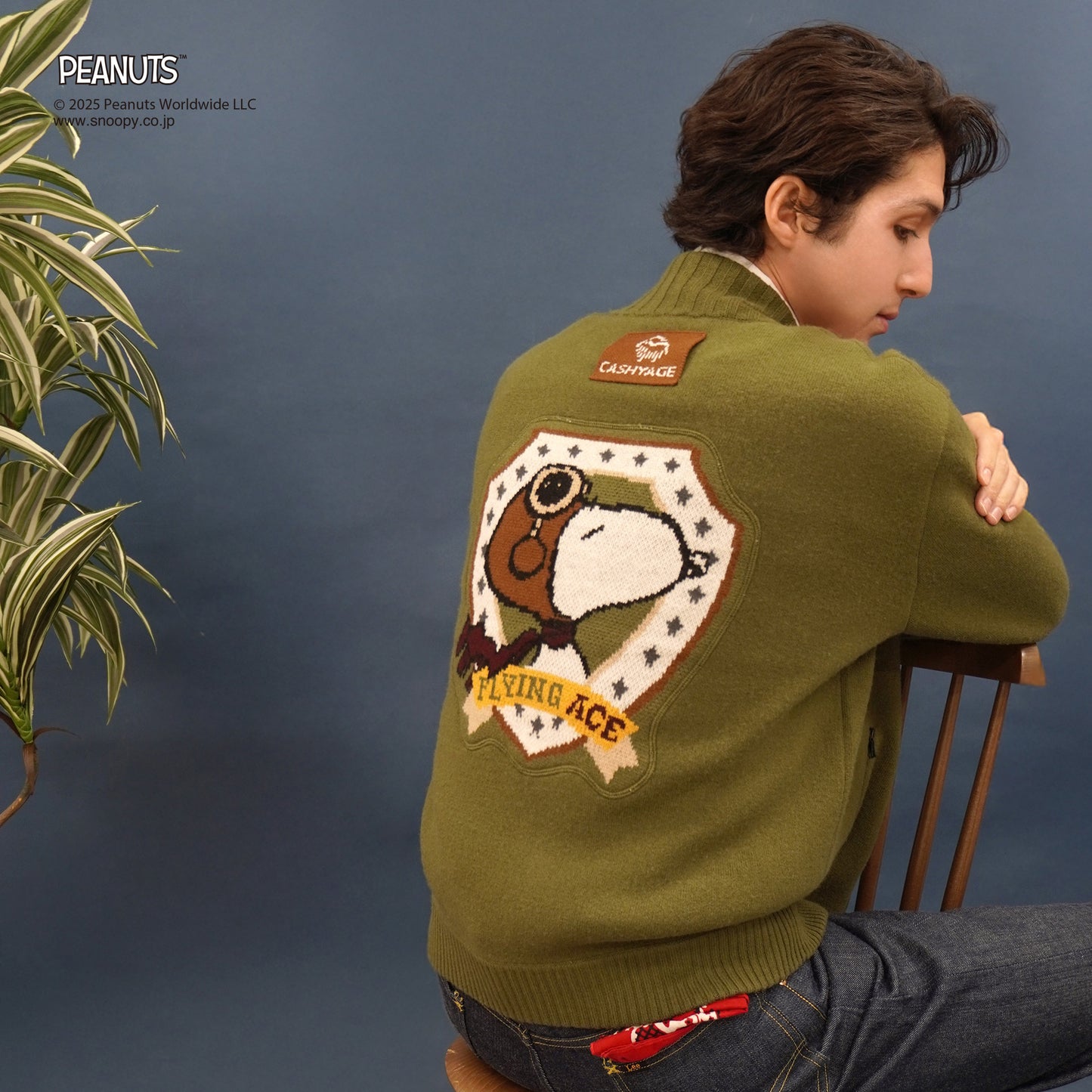 【PEANUTS × CASHYAGE】TOPDOGセーター