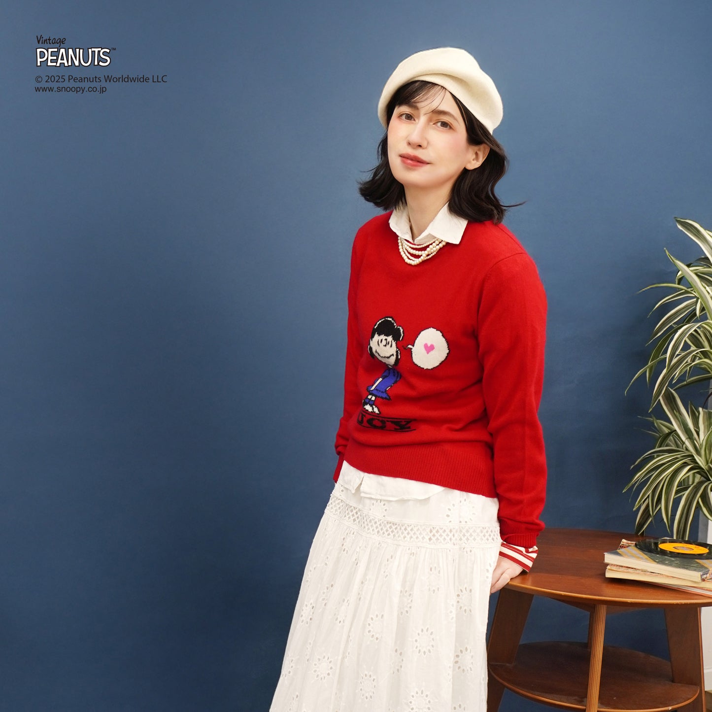 【PEANUTS × CASHYAGE】LUCYセーター