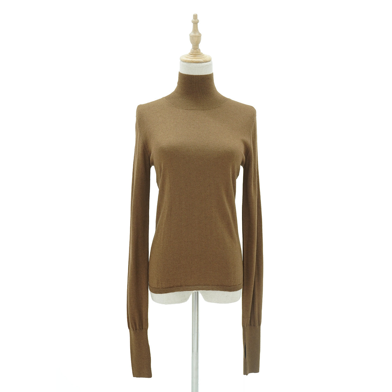 Silk Cashmere Turtle Neck