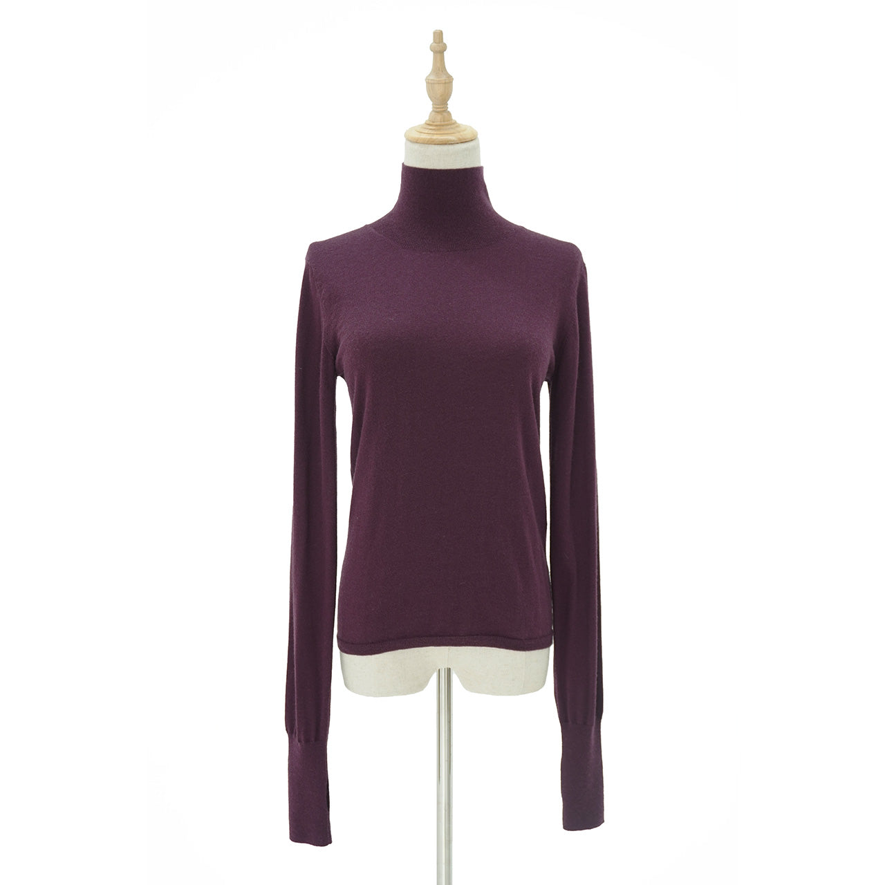 Silk Cashmere Turtle Neck