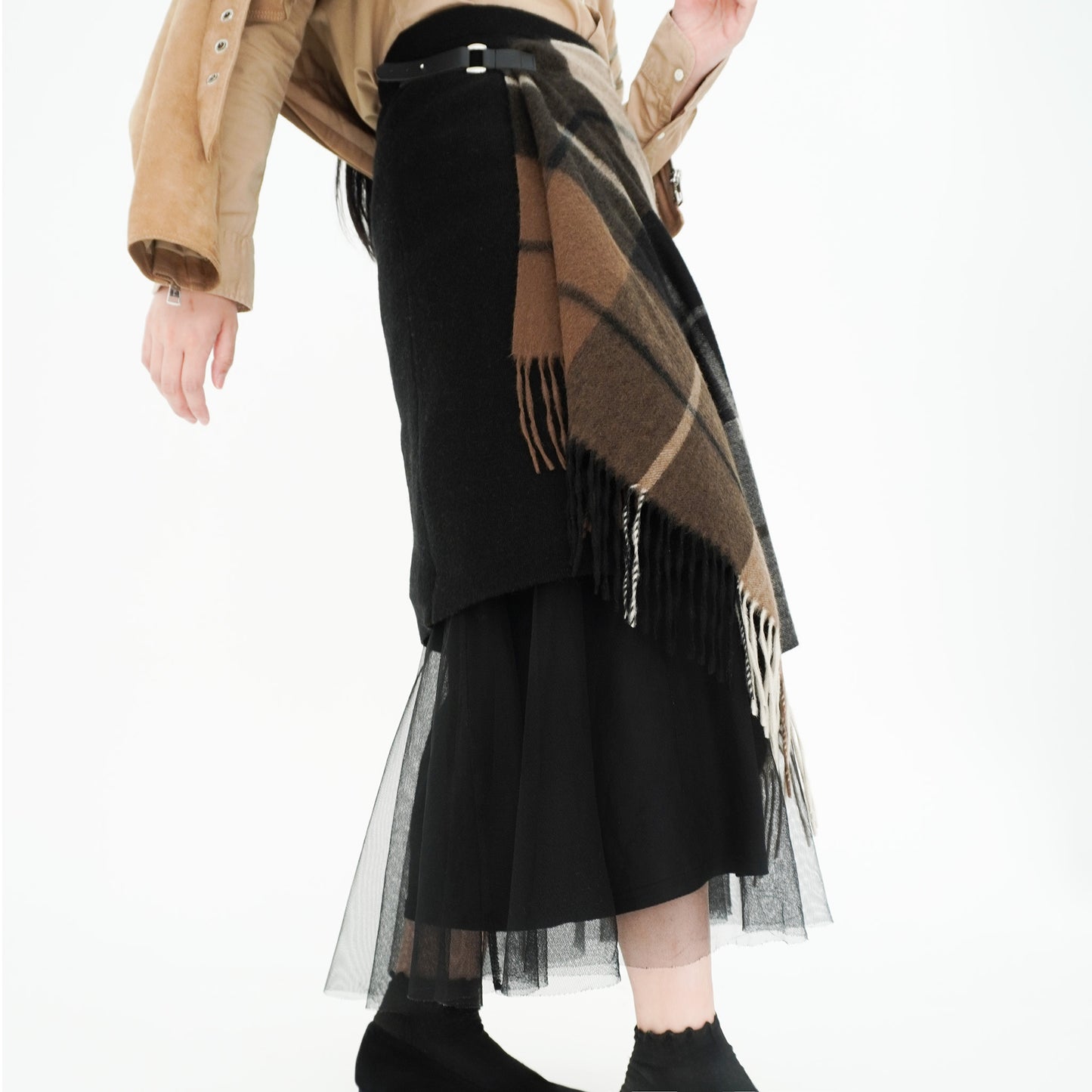 Cashmere Maki Skirt