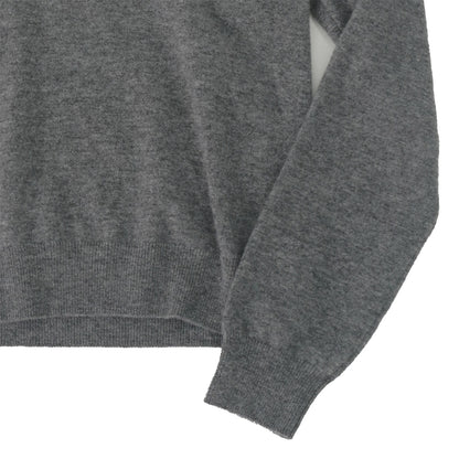 Cashmere Shoulder-zip Sweater