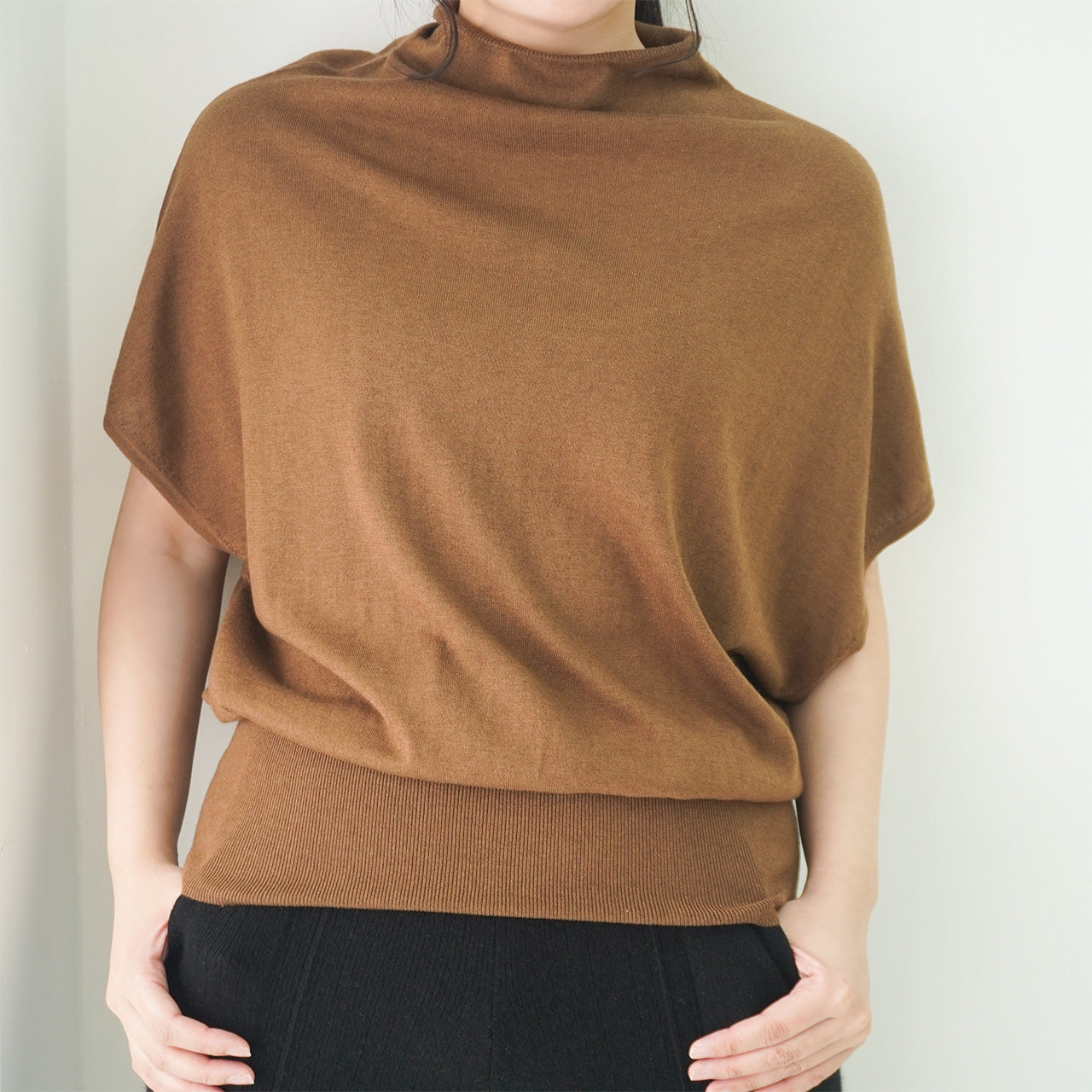 Silk Cashmere Dolman Sleeve
