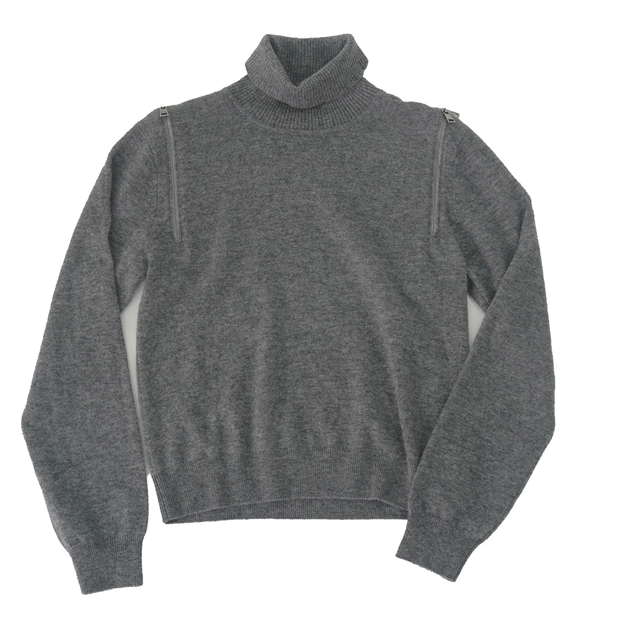 Cashmere Shoulder-zip Sweater