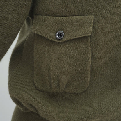 Cashmere Cargo Jacket