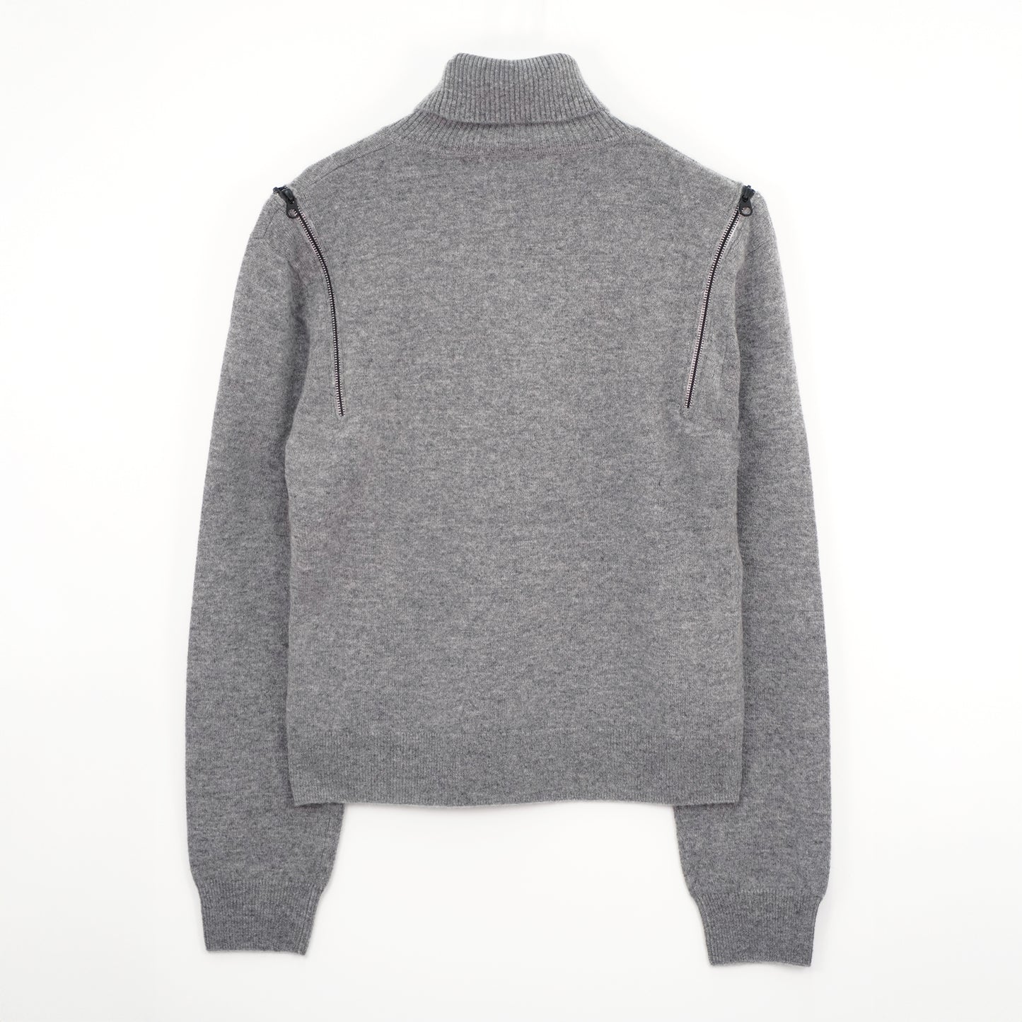 Cashmere Shoulder-zip Sweater