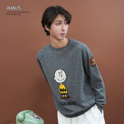 【PEANUTS × CASHYAGE】CHARLLE BROWNセーター