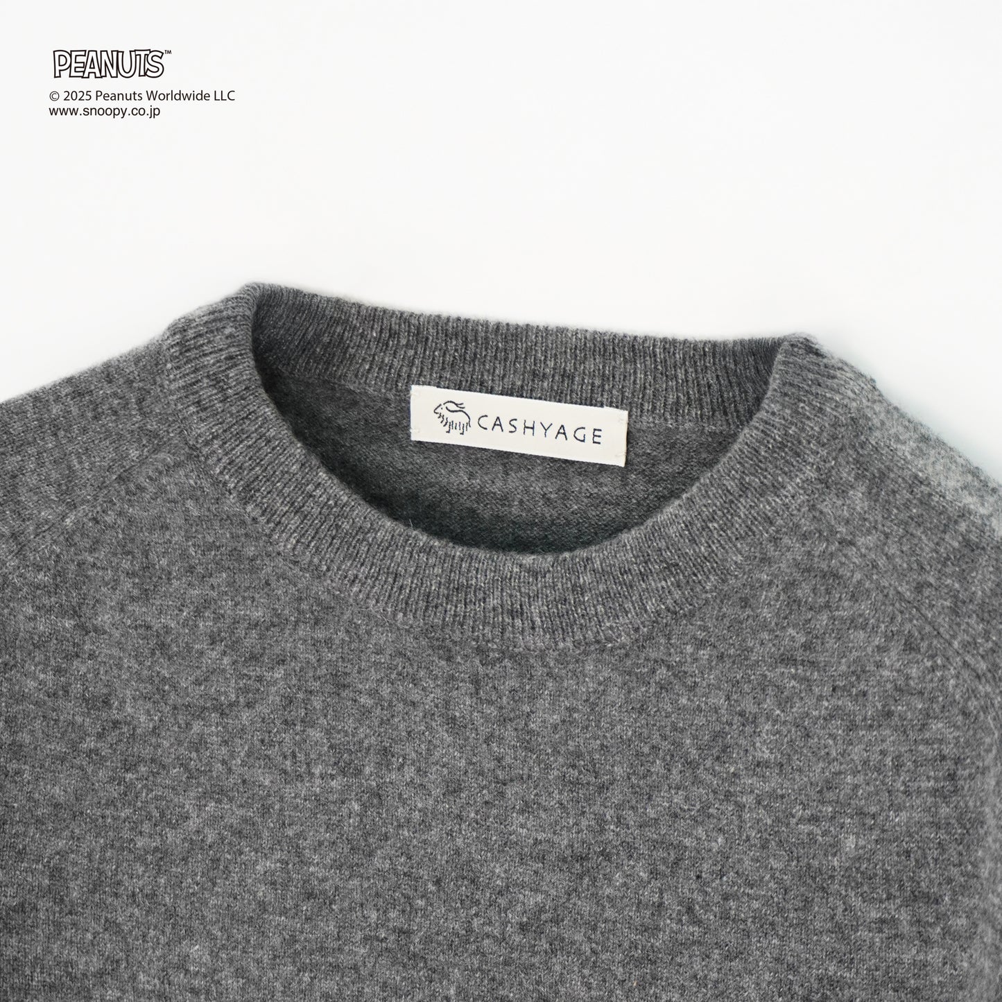 【PEANUTS × CASHYAGE】CHARLLE BROWNセーター