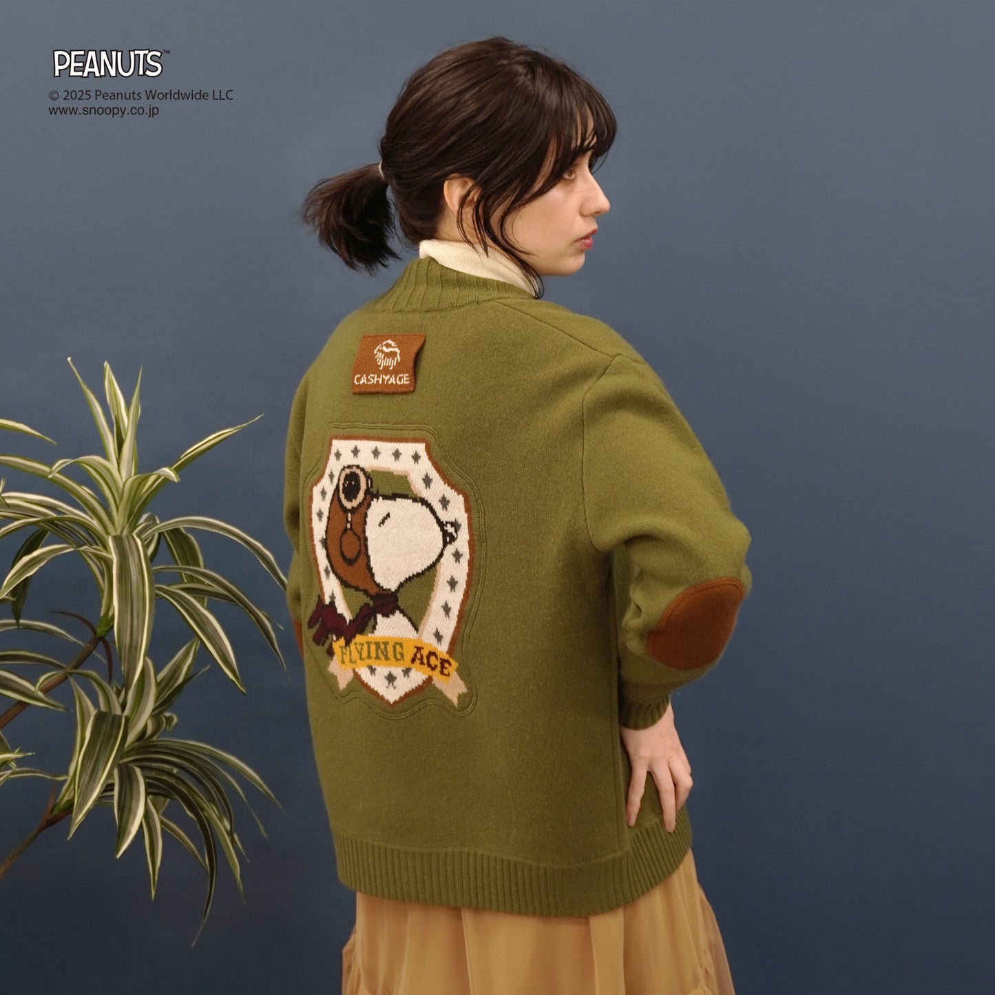 【PEANUTS × CASHYAGE】TOPDOGセーター
