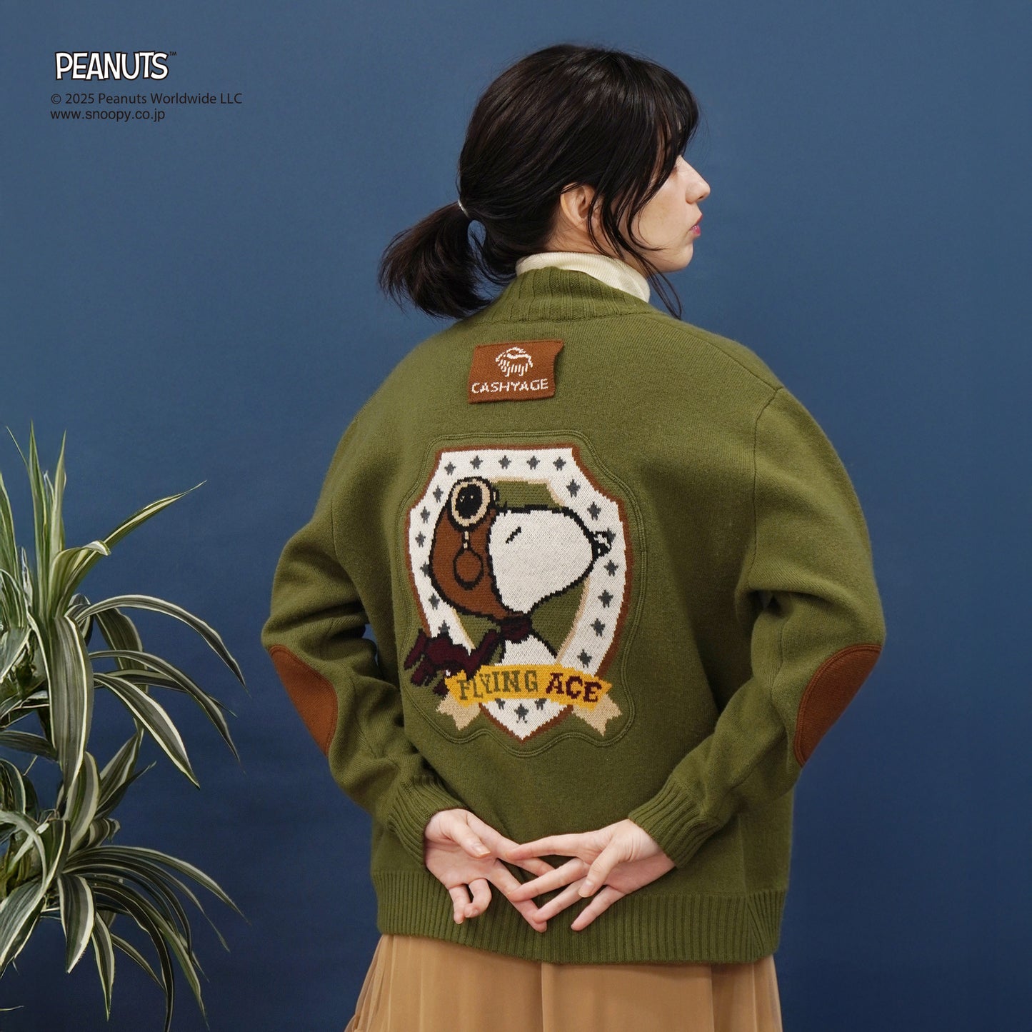 【PEANUTS × CASHYAGE】TOPDOGセーター