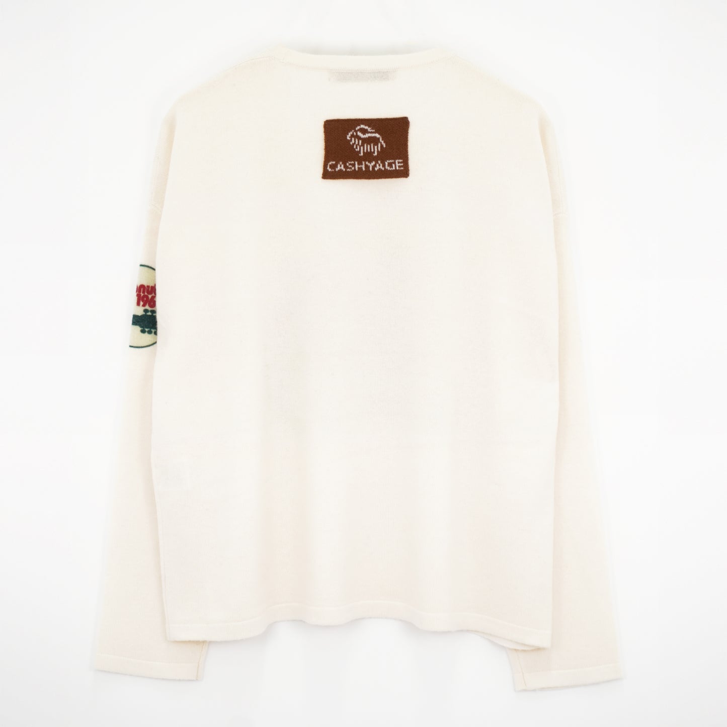 【PEANUTS × CASHYAGE】虹プリントセーター