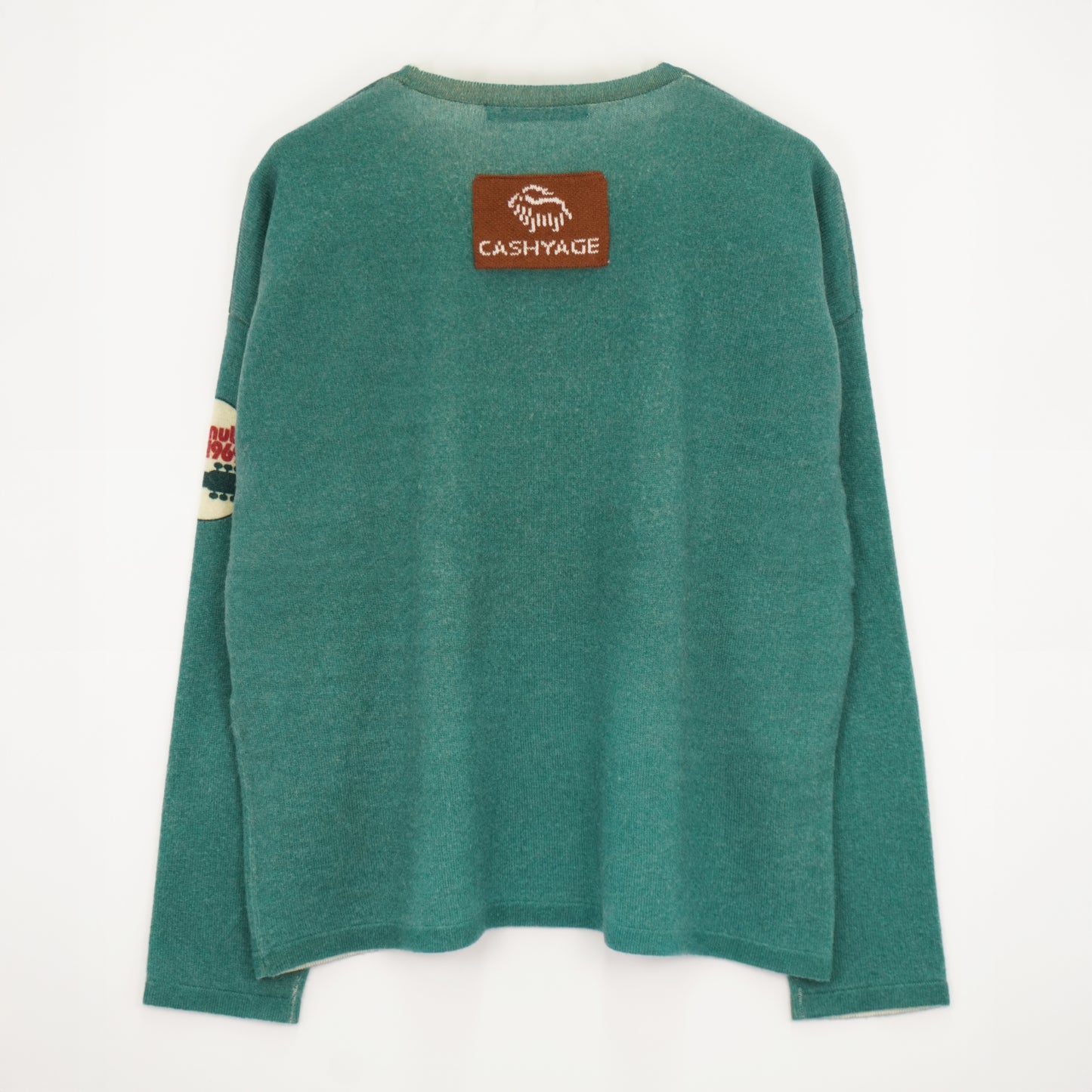 【PEANUTS × CASHYAGE】虹プリントセーター