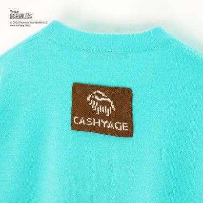 【PEANUTS × CASHYAGE】サングラススヌーピーセーター