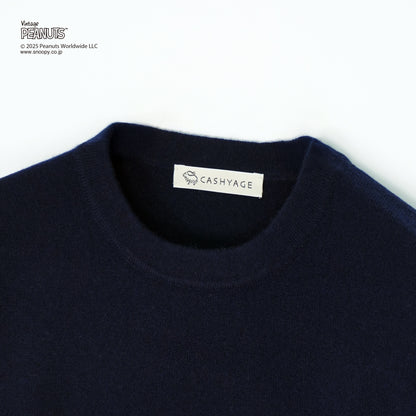【PEANUTS × CASHYAGE】サングラススヌーピーセーター