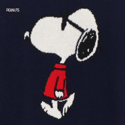 【PEANUTS × CASHYAGE】サングラススヌーピーセーター