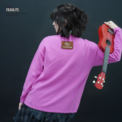 【PEANUTS × CASHYAGE】ROCKNROLLセーター