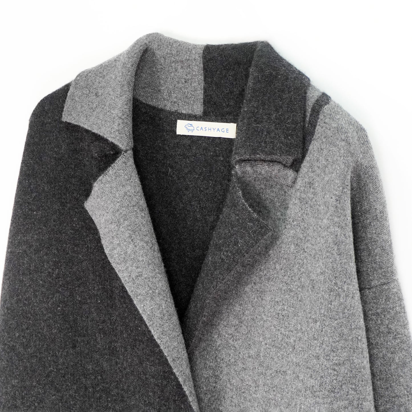 Cashmere Color Matching Coat