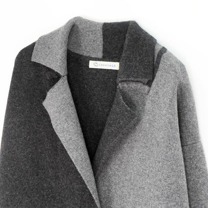 Cashmere Color Matching Coat