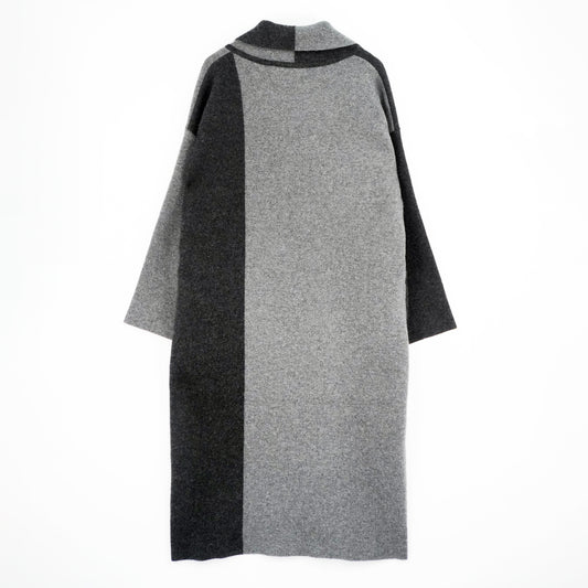 Cashmere Color Matching Coat