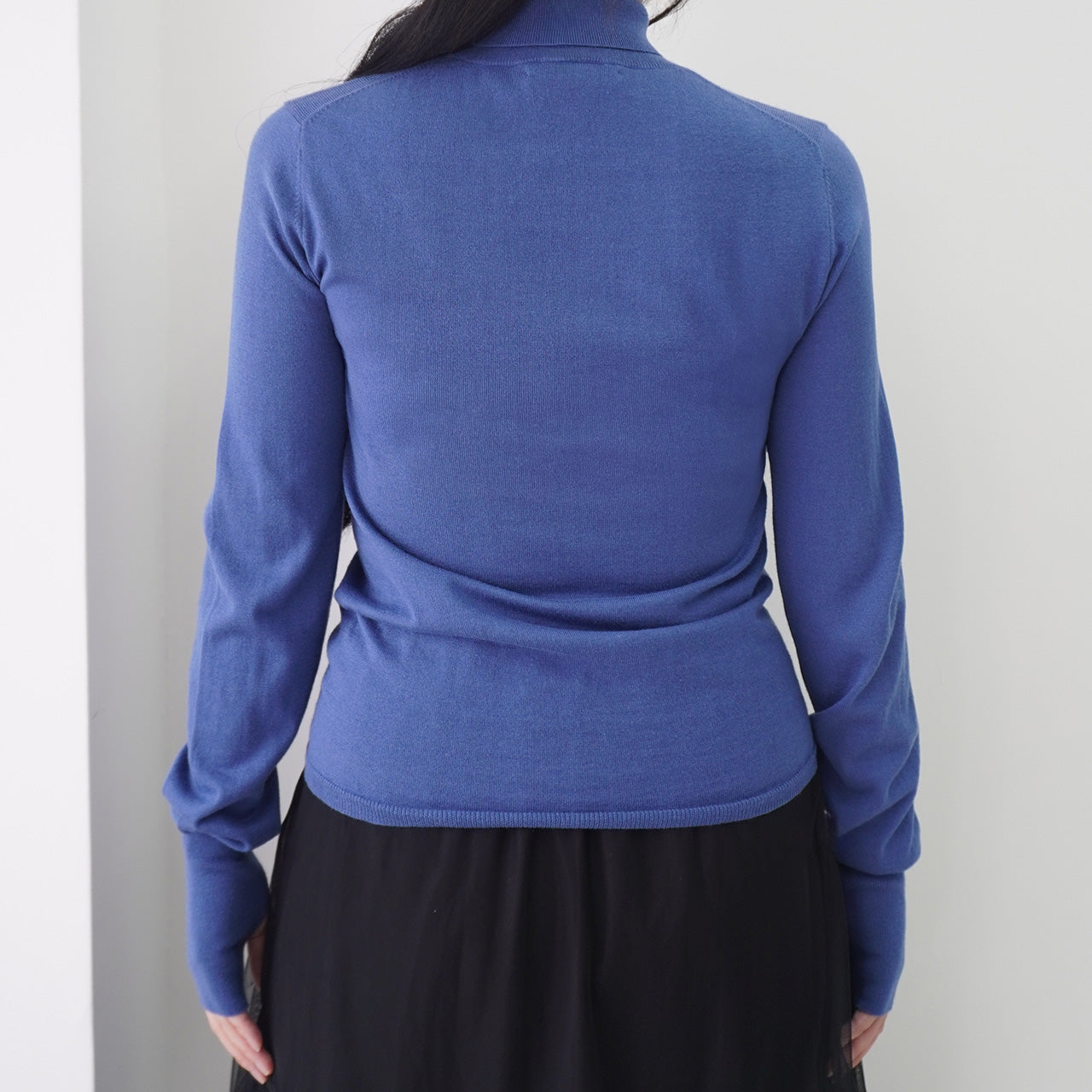 Silk Cashmere Turtle Neck