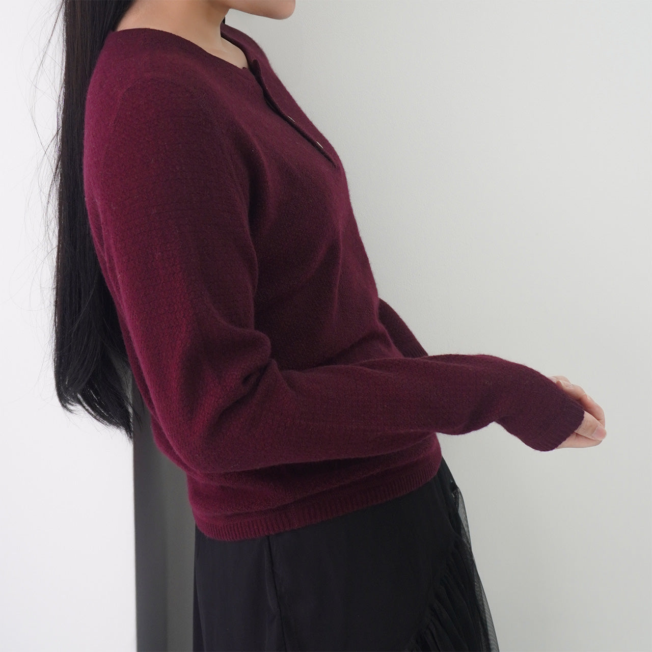 Cashmere Henley Neck
