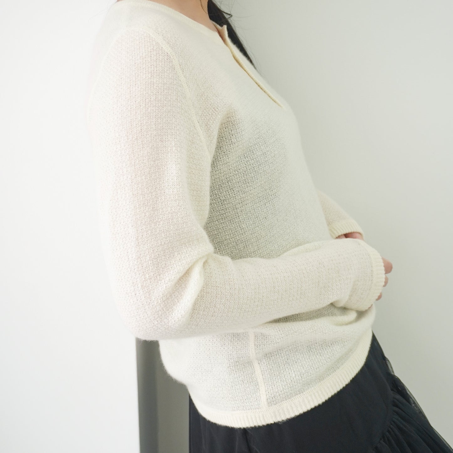 Cashmere Henley Neck