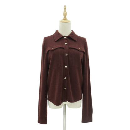 Cashmere Western Shirt
