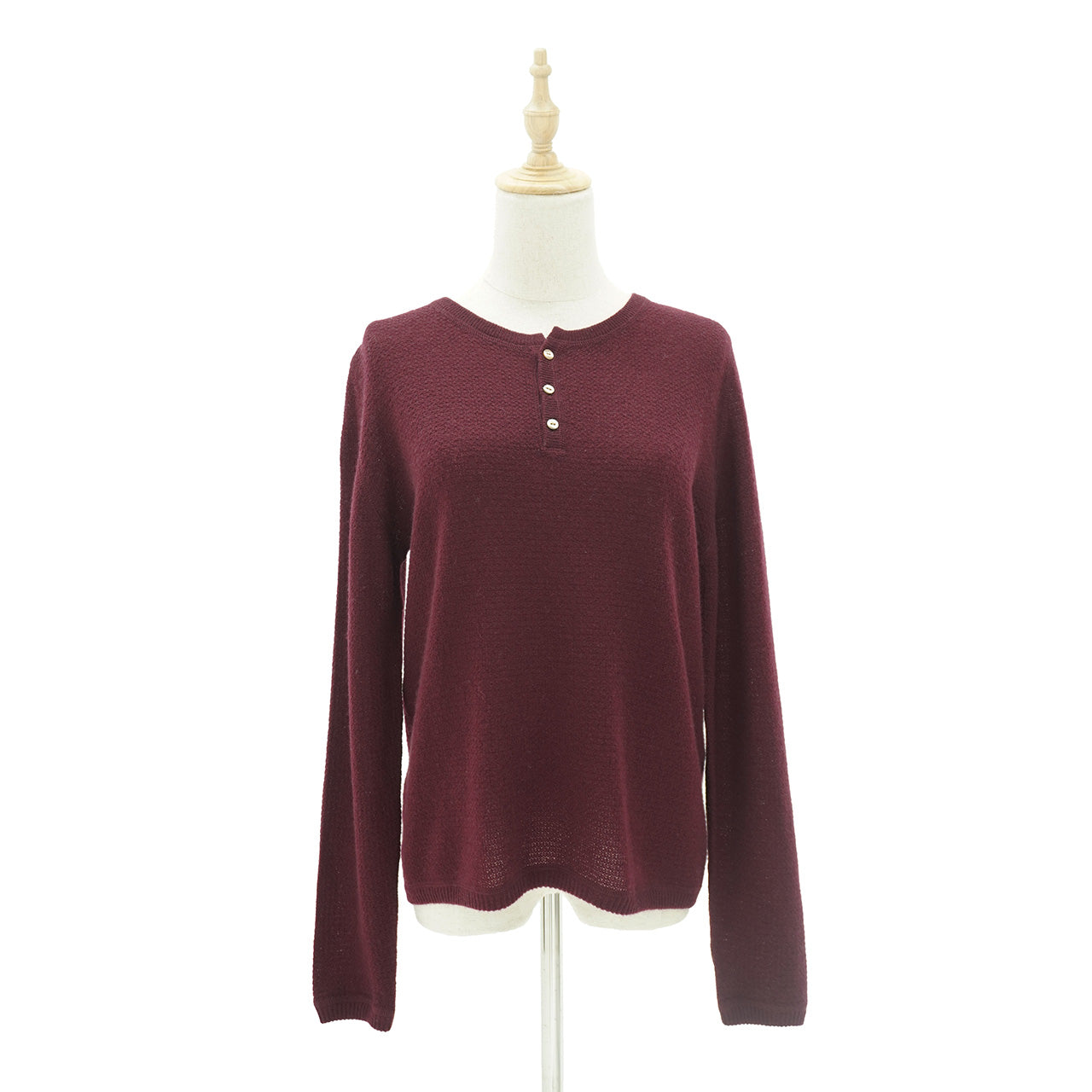 Cashmere Henley Neck