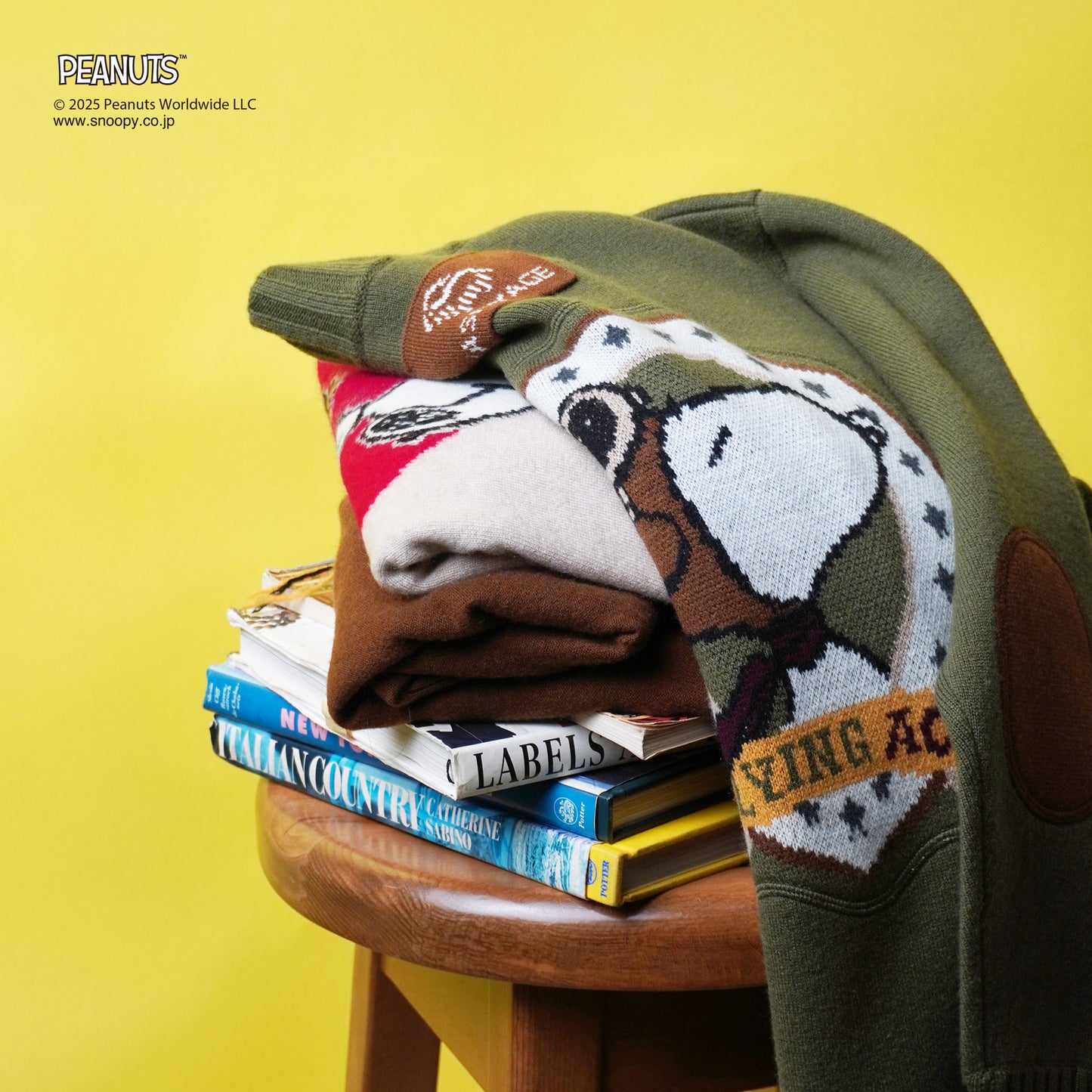 【PEANUTS × CASHYAGE】TOPDOGセーター