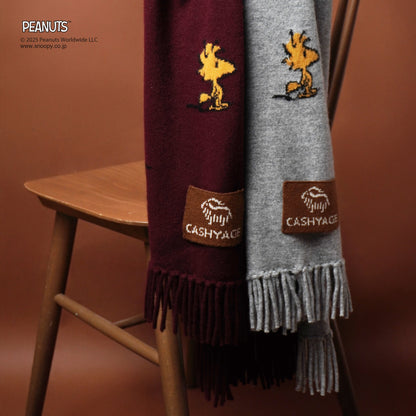 【PEANUTS × CASHYAGE】WOODSTOCKストール
