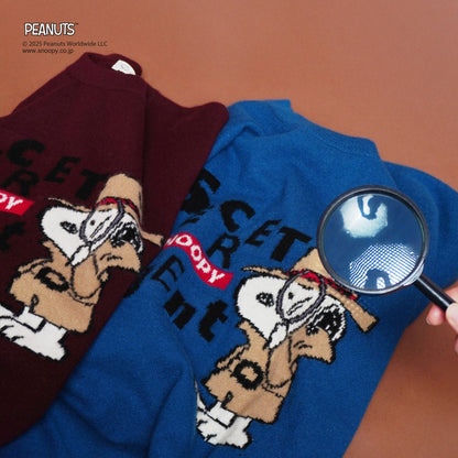 【PEANUTS × CASHYAGE】SECRET AGENTセーター