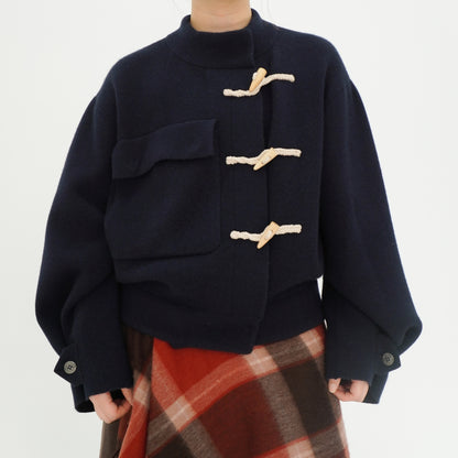 Cashmere  Duffle  Jacket