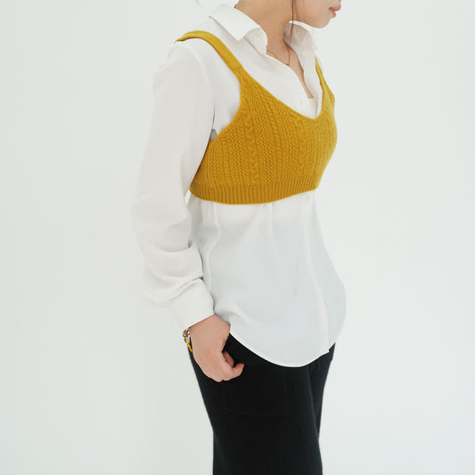 Cashmere Bustier